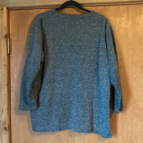 Vintage Collections Internationale henley knit - Picture 6 of 7